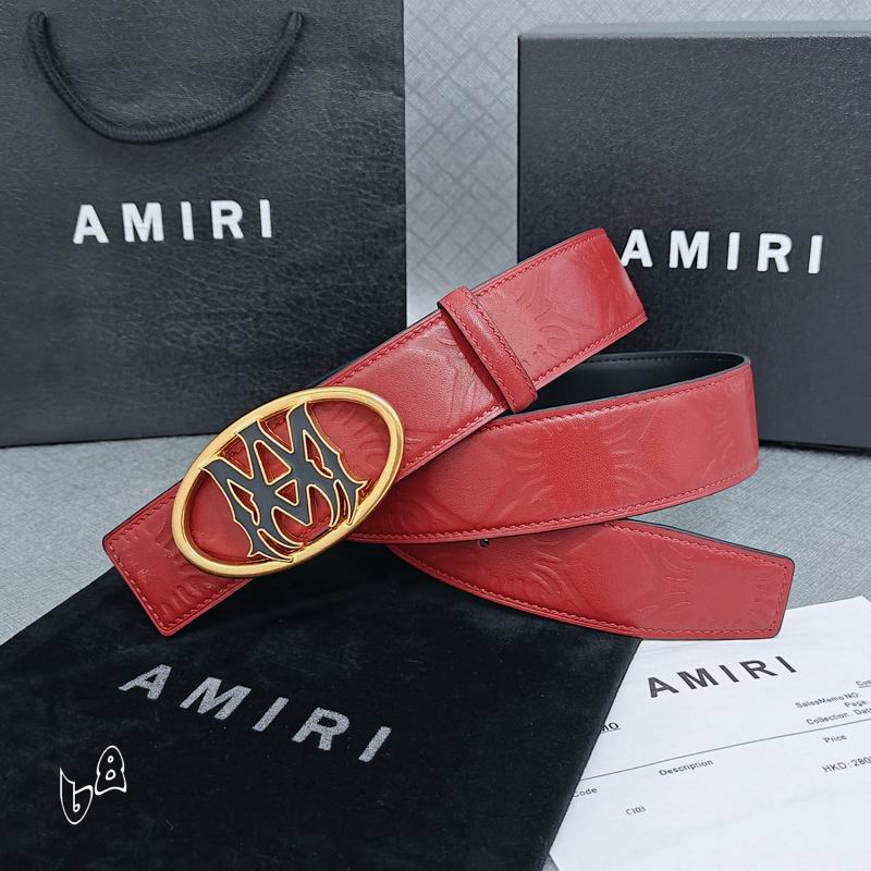 Amiri belt 38mmX90-125cm lb (29)