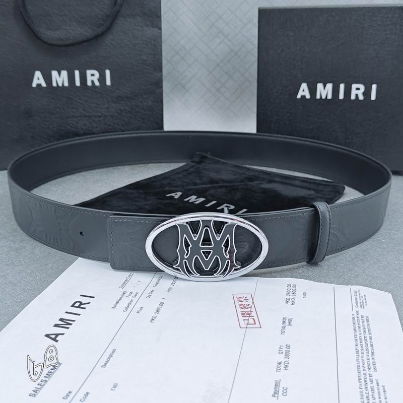 Amiri belt 38mmX90-125cm lb (30)
