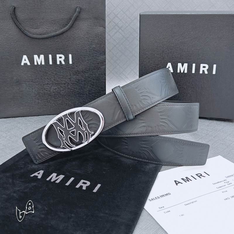 Amiri belt 38mmX90-125cm lb (32)