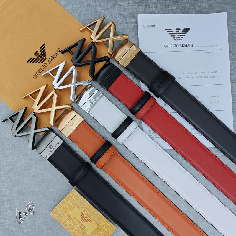 Armani belt 35mmX95-125cm lb (16)