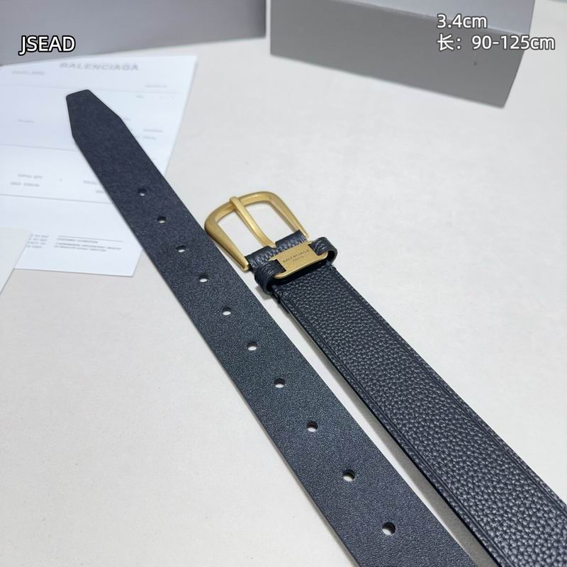 Balenciaga belt 34mmX90-125cm 8L (8)