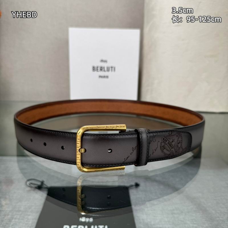 Berluti belt 35mmX95-125cm 8L (24)