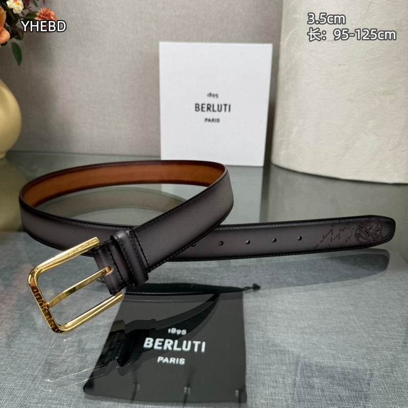 Berluti belt 35mmX95-125cm 8L (25)