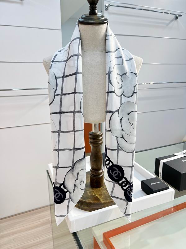 CHanel Silk Scarf 90X90cm E01 (13)