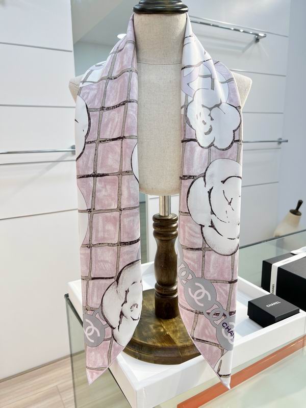 CHanel Silk Scarf 90X90cm E01 (22)