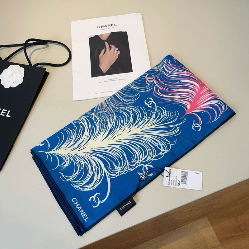 CHanel Silk Scarf 90X90cm E46 (16)