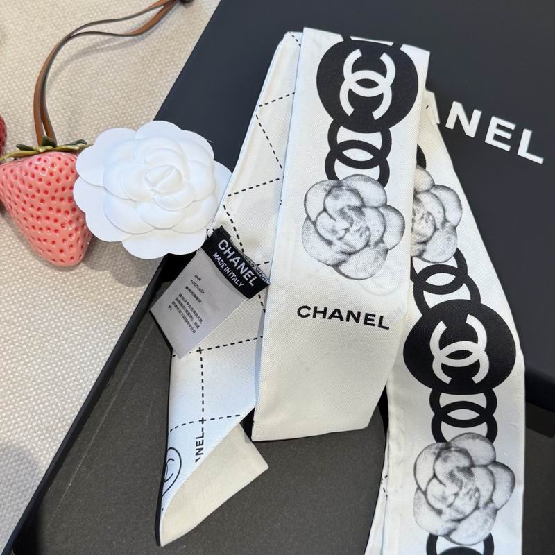 CHanel Silk ribbon 6X120cm E07 (2)