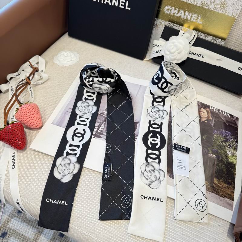 CHanel Silk ribbon 6X120cm E07 (9)