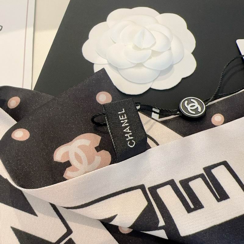 CHanel Silk ribbon 6X120cm E09 (1)