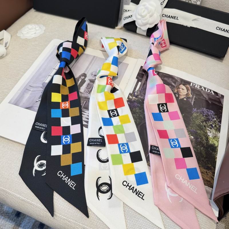 CHanel Silk ribbon 6X120cm E10 (9)