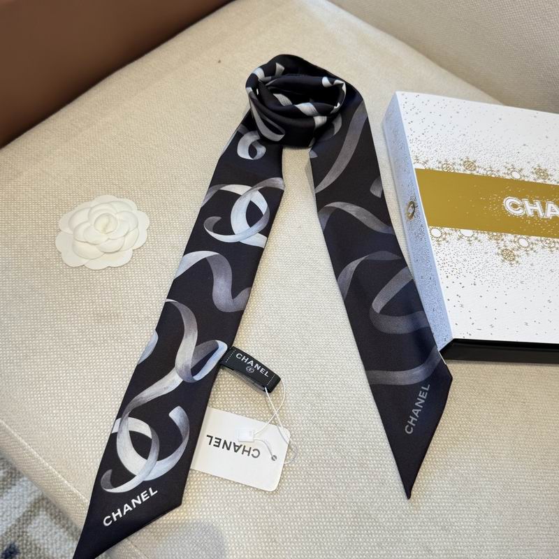 CHanel Silk ribbon 6X120cm E11 (1)