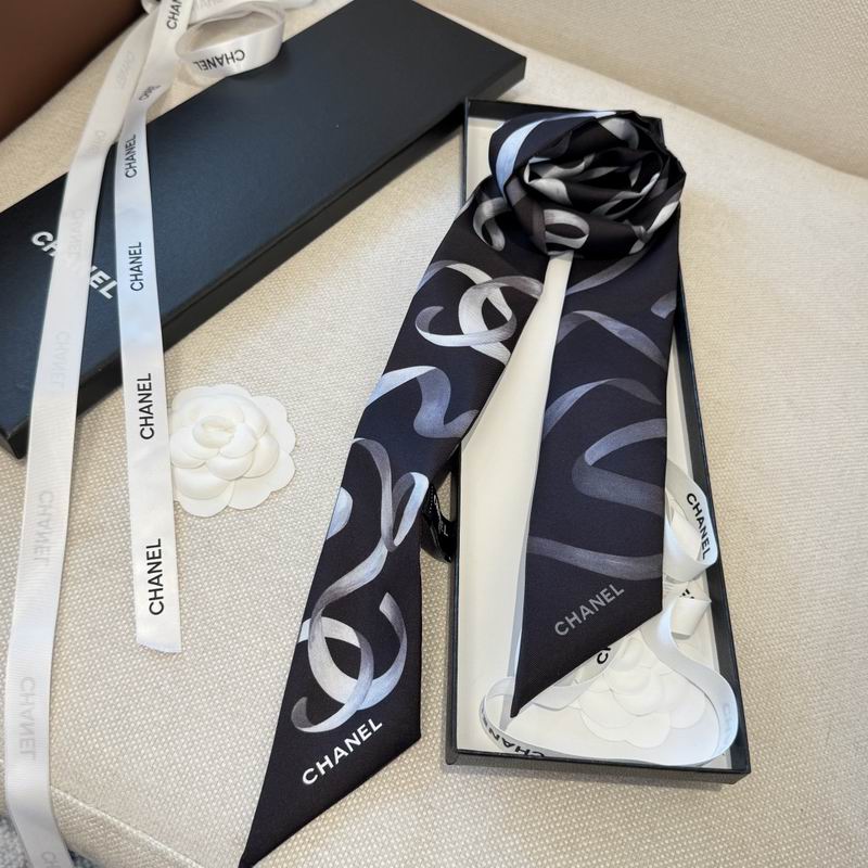 CHanel Silk ribbon 6X120cm E11 (5)