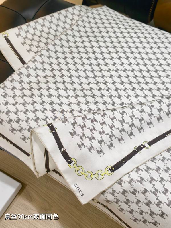 Celine Silk Scarf 90X90cm E05 (5)