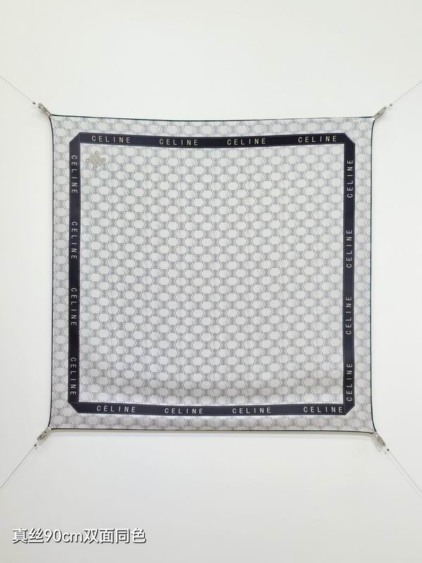 Celine Silk Scarf 90X90cm E12 (18)