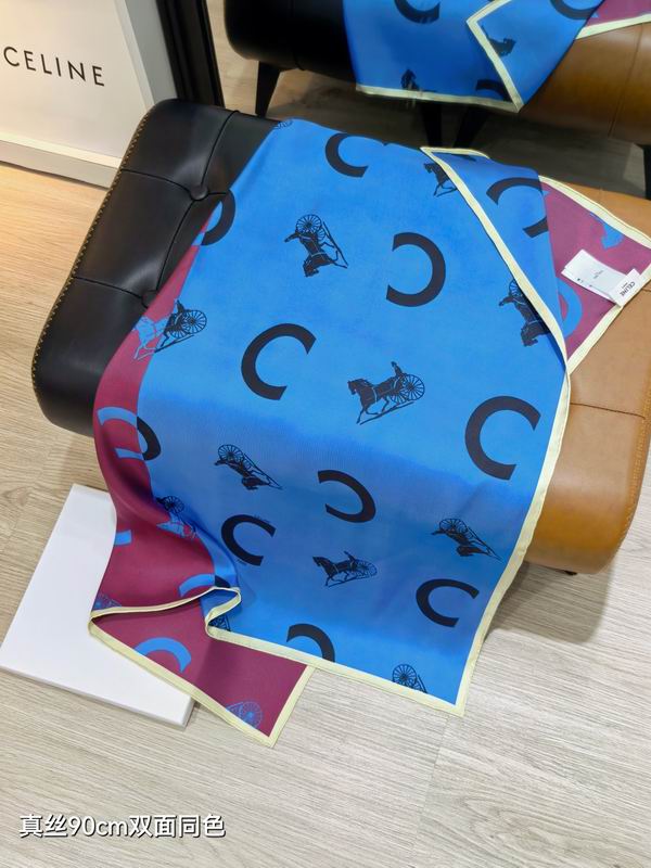 Celine Silk Scarf 90X90cm E13 (5)