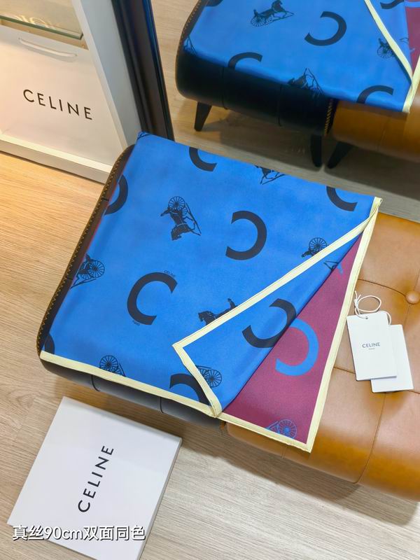 Celine Silk Scarf 90X90cm E13 (6)
