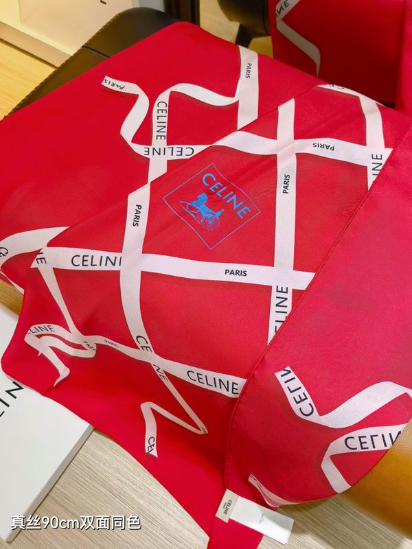 Celine Silk Scarf 90X90cm E31 (4)