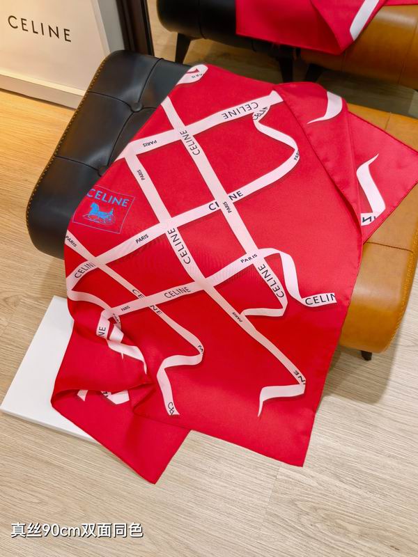 Celine Silk Scarf 90X90cm E31 (5)