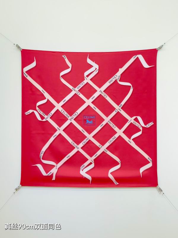 Celine Silk Scarf 90X90cm E31 (7)