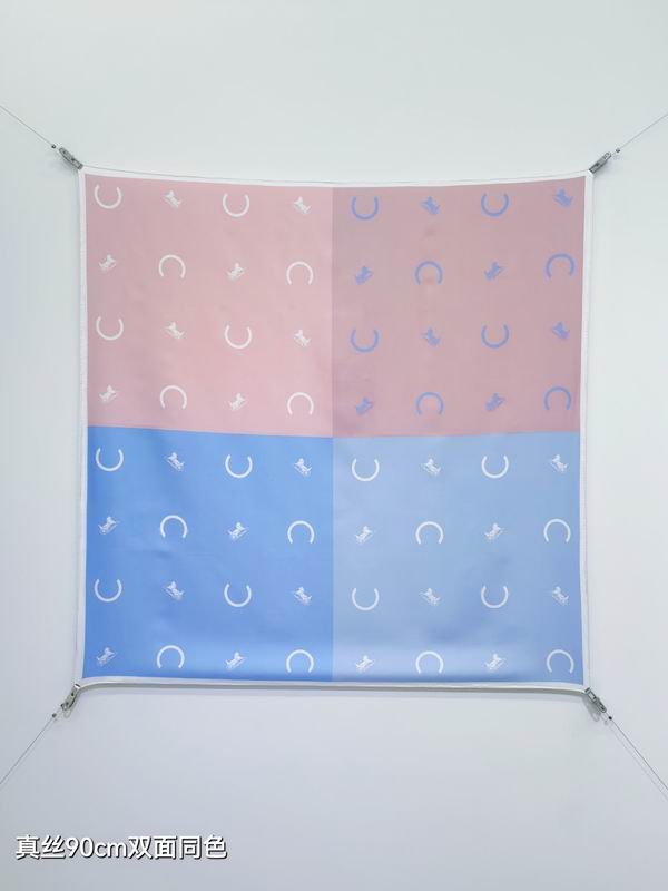 Celine Silk Scarf 90X90cm E32 (18)