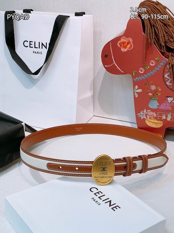 Celine belt 25mmX90-115cm 8L (41)