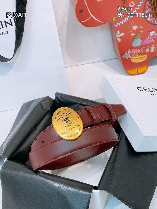 Celine belt 25mmX90-115cm 8L (63)