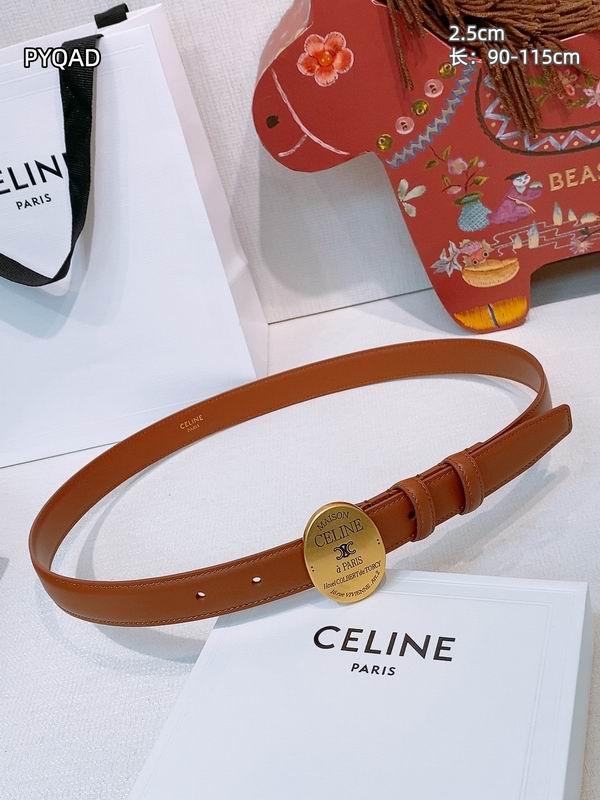 Celine belt 25mmX90-115cm 8L (65)