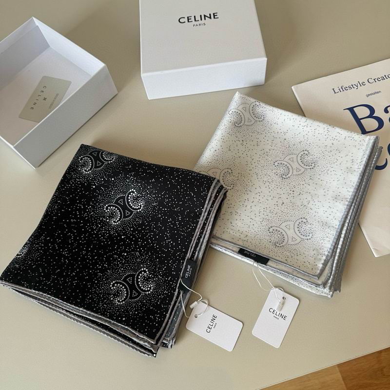 Celine silk scarf hm (1)