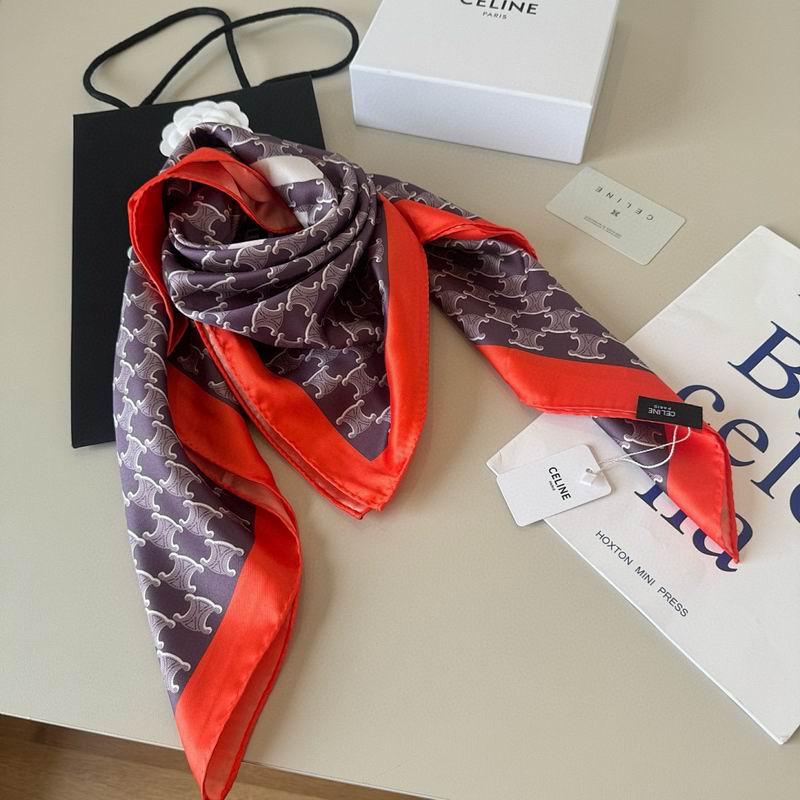 Celine silk scarf hm (10)