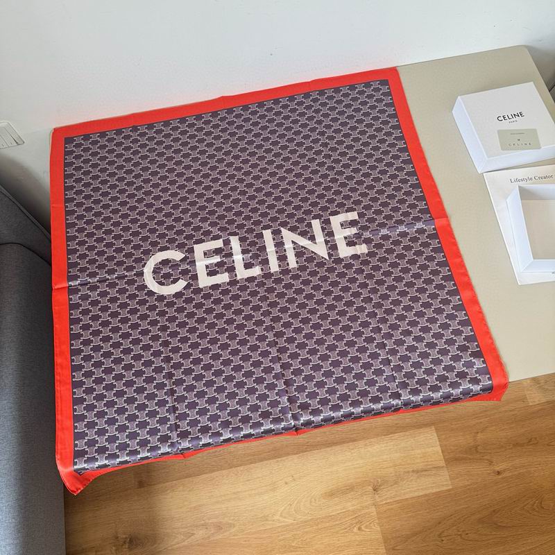 Celine silk scarf hm (11)