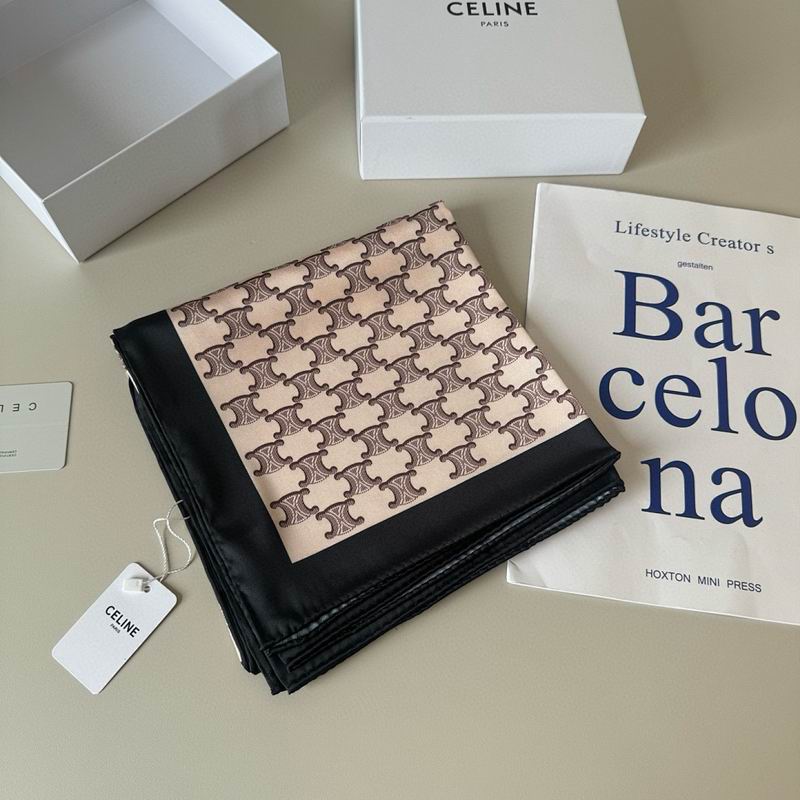 Celine silk scarf hm (12)