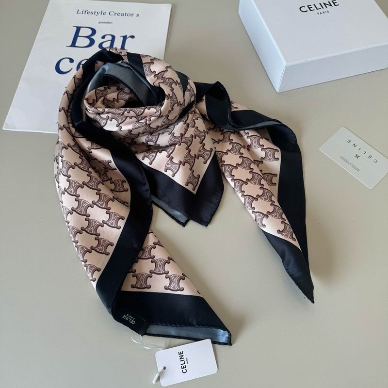 Celine silk scarf hm (13)