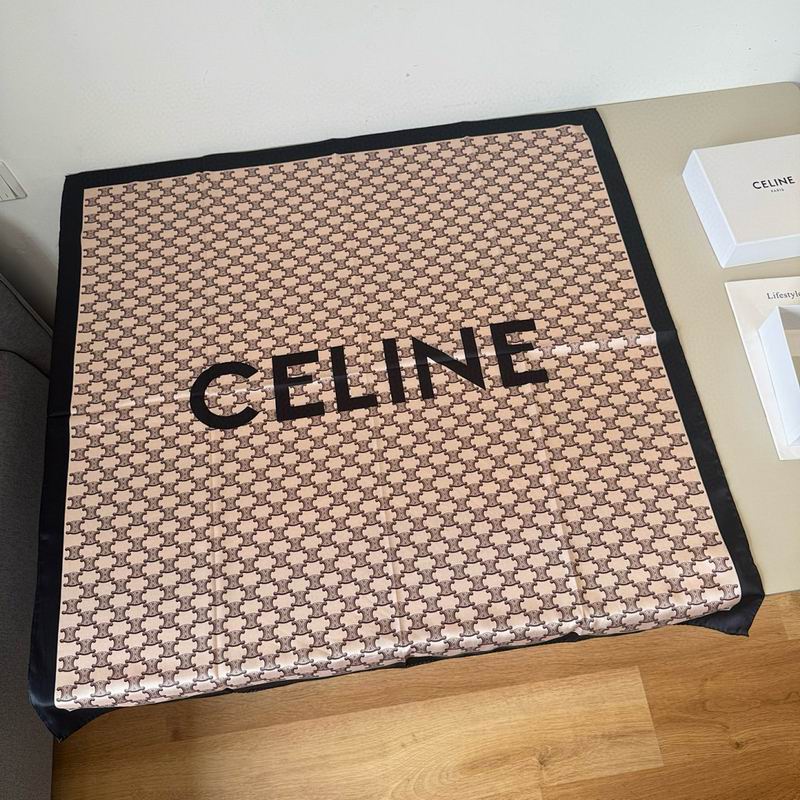 Celine silk scarf hm (14)