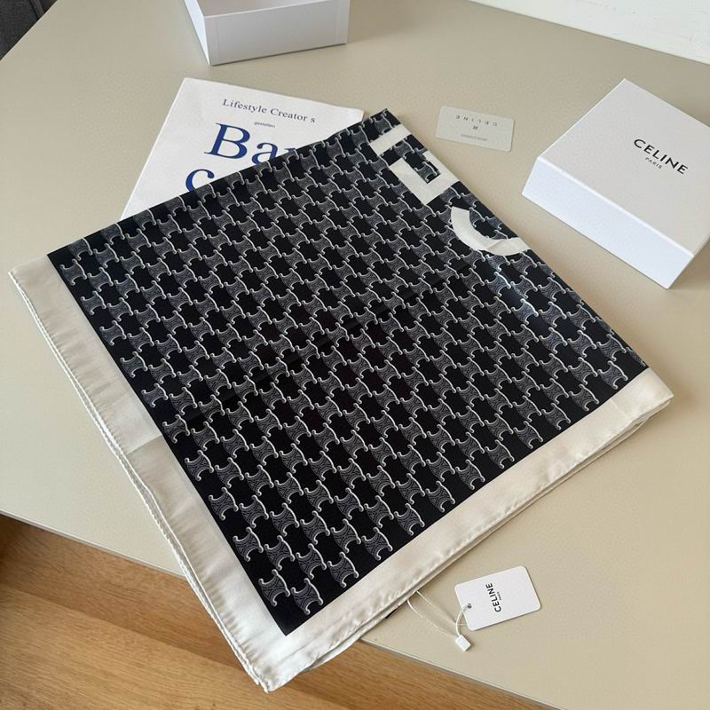 Celine silk scarf hm (15)