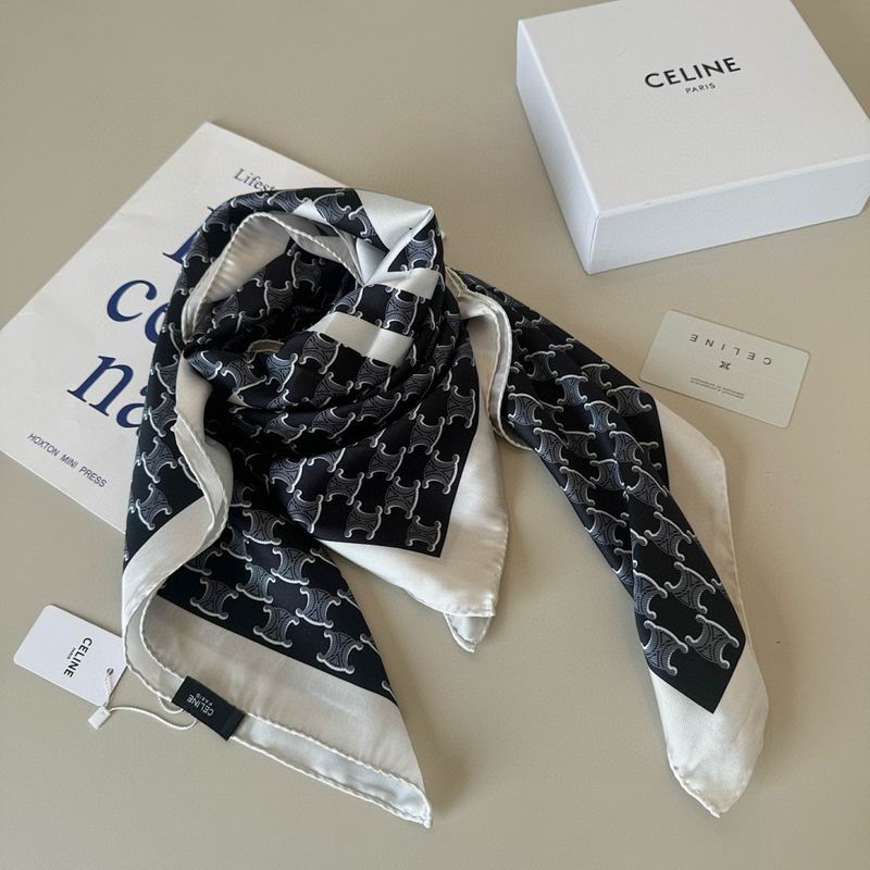 Celine silk scarf hm (16)