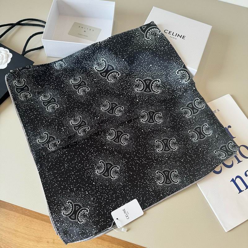 Celine silk scarf hm (2)