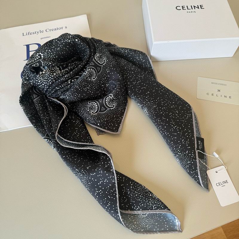 Celine silk scarf hm (3)