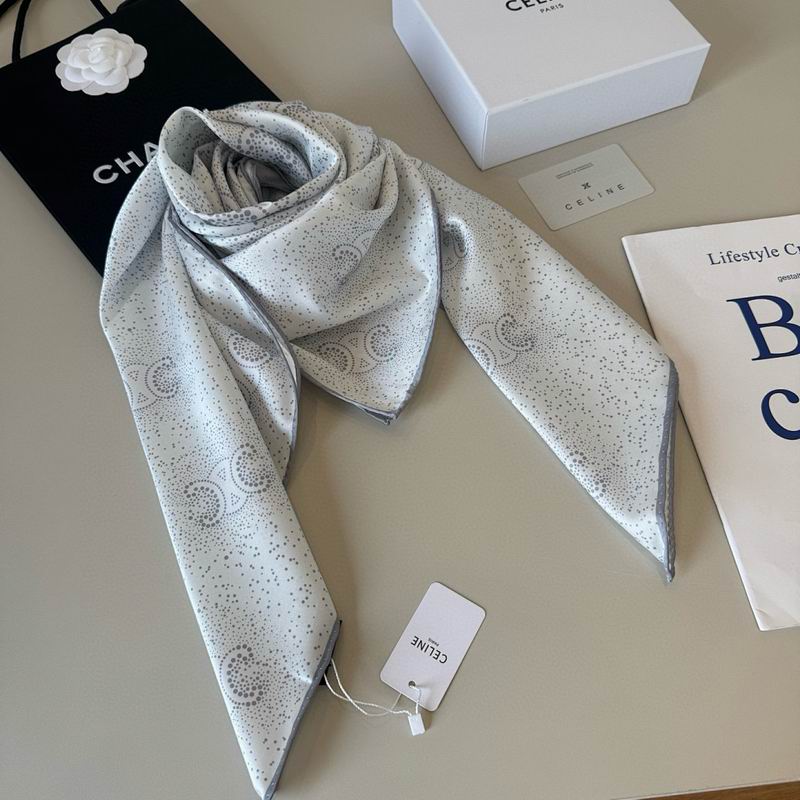 Celine silk scarf hm (6)
