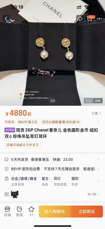 Chanel  Earring 03yxs160 (8)