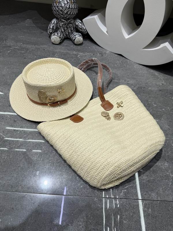 Chanel beach bag hat dx (118)