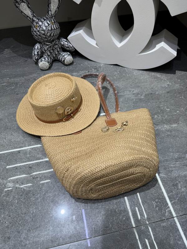 Chanel beach bag hat dx (119)
