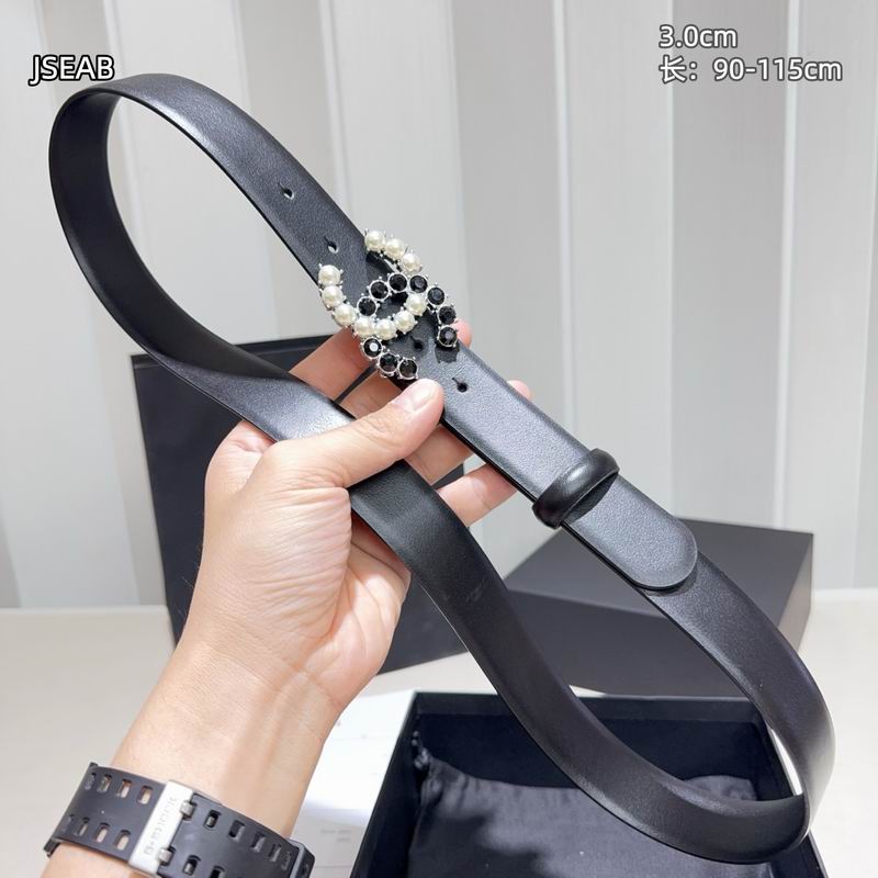 Chanel belt 30mmX90-115cm 8L (1)