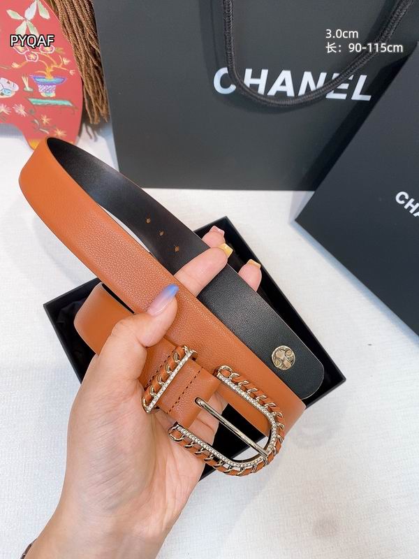Chanel belt 30mmX90-115cm 8L (10)