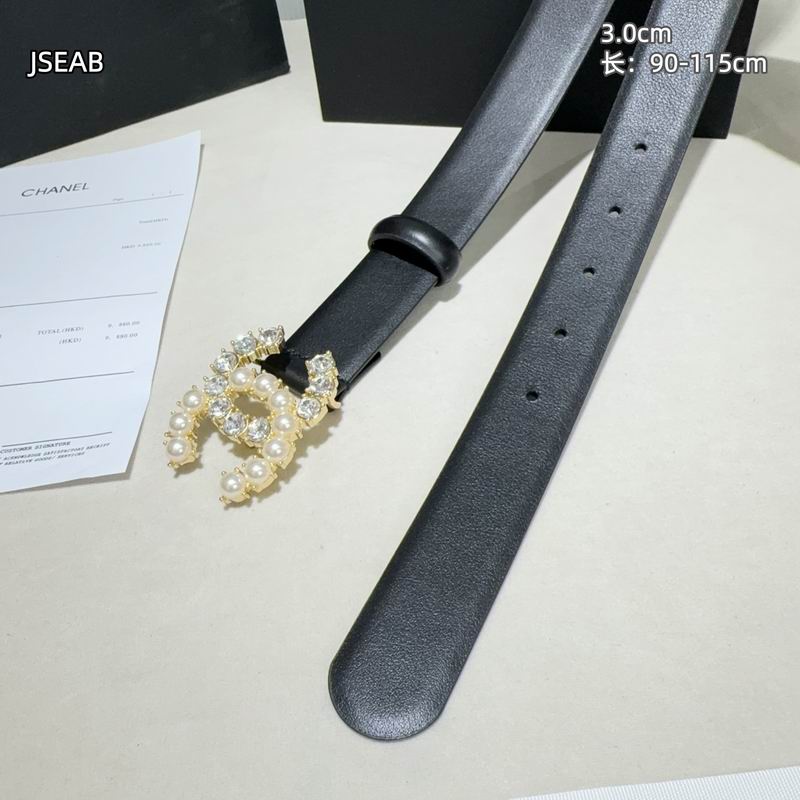 Chanel belt 30mmX90-115cm 8L (11)