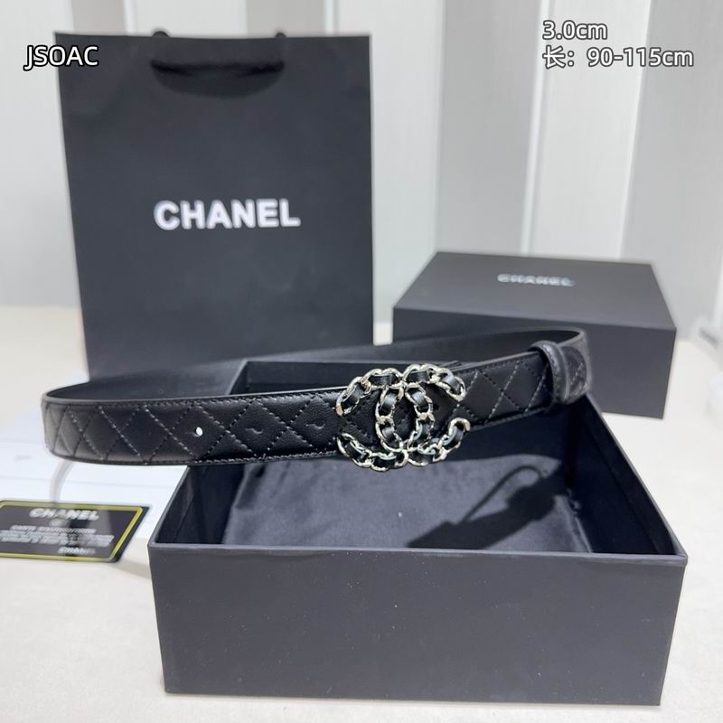 Chanel belt 30mmX90-115cm 8L (13)