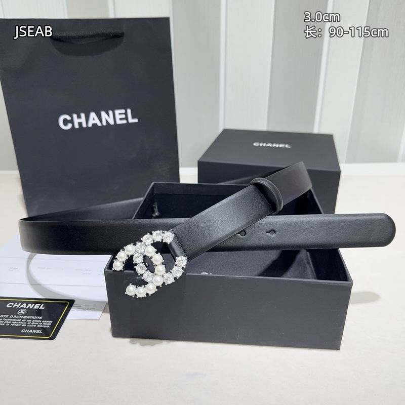 Chanel belt 30mmX90-115cm 8L (14)