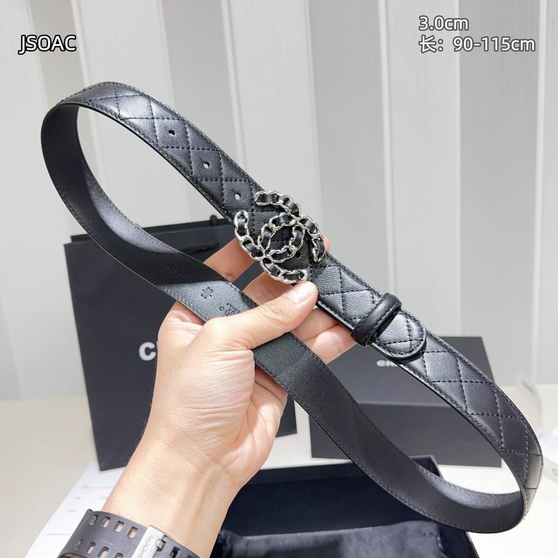 Chanel belt 30mmX90-115cm 8L (14)