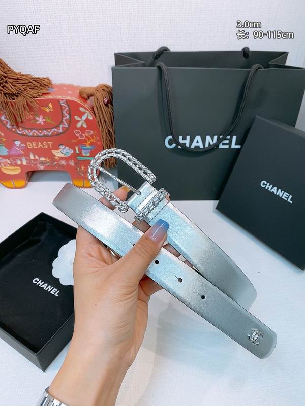 Chanel belt 30mmX90-115cm 8L (14)