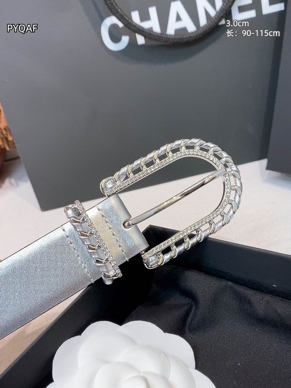 Chanel belt 30mmX90-115cm 8L (15)