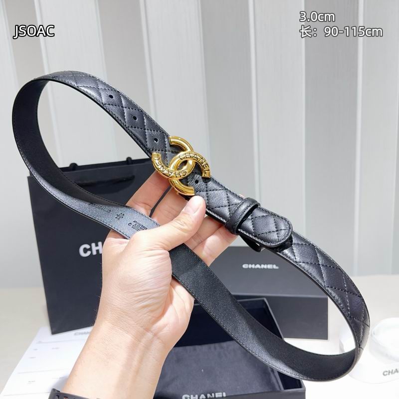 Chanel belt 30mmX90-115cm 8L (2)